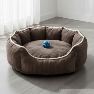 Catifea raiată Cofur fleece dark brown