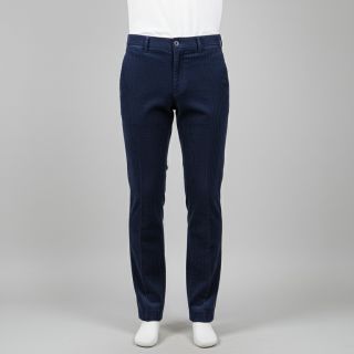 Catifea raiată 6W WASHED STRETCH navy