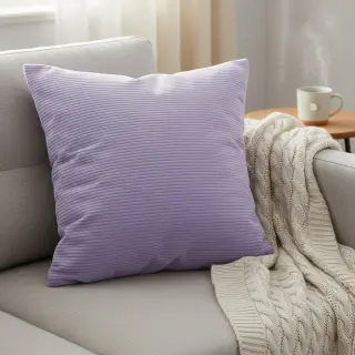 Catifea raiată 6W WASHED STRETCH lilac