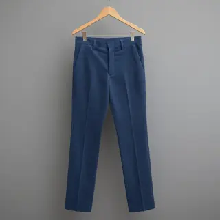 Catifea raiată 6W WASHED STRETCH marine