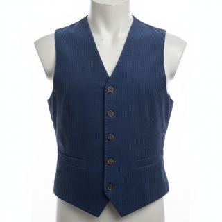 Catifea raiată 6W WASHED STRETCH marine