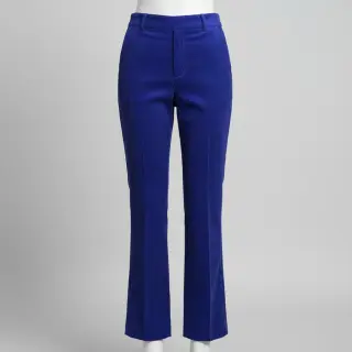 Catifea raiată 6W WASHED STRETCH cobalt
