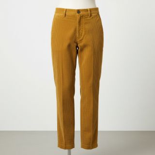 Catifea raiată 6W WASHED STRETCH ochre