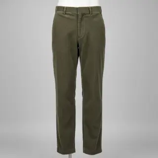 Catifea raiată 6W WASHED STRETCH camo green