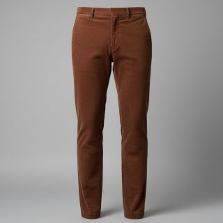 Catifea raiată 6W WASHED STRETCH nutbrown
