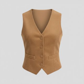 Catifea raiată 6W WASHED STRETCH camel