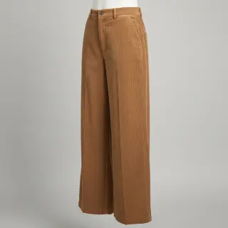 Catifea raiată 6W WASHED STRETCH camel