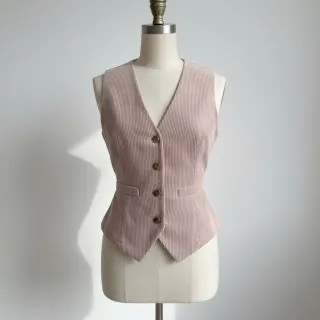 Catifea raiată 6W WASHED STRETCH old pink