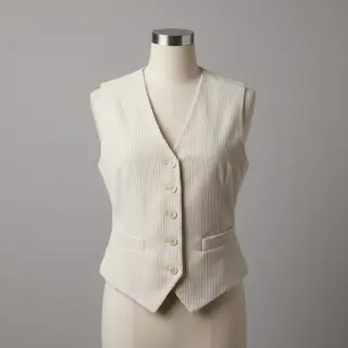 Catifea raiată 6W WASHED STRETCH off white