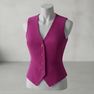 Catifea raiată 6W COTTON TOUCH fuchsia