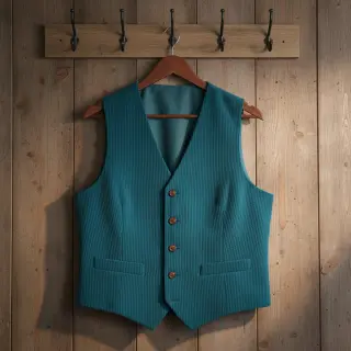 Catifea raiată 6W COTTON TOUCH aqua