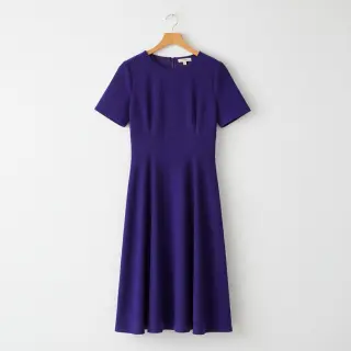 Catifea raiată 6W COTTON TOUCH cobalt
