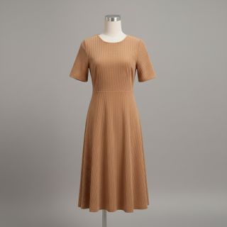 Catifea raiată 6W COTTON TOUCH light brown