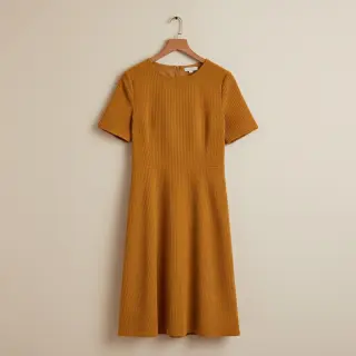 Catifea raiată 6W COTTON TOUCH ochre