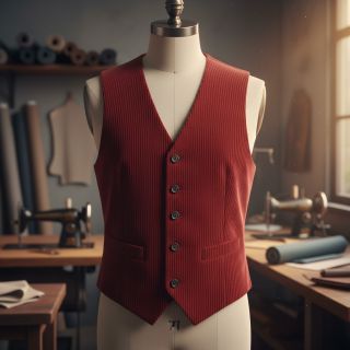 Catifea raiată 6W COTTON TOUCH red