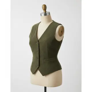 Catifea raiată 6W COTTON TOUCH camo green