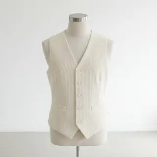 Catifea raiată 6W COTTON TOUCH ecru