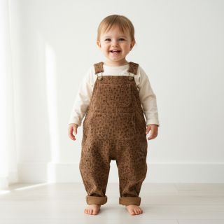 Catifea raiată STRETCH Little deer taupe