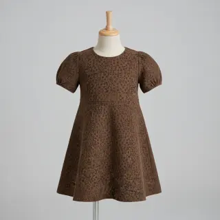 Catifea raiată STRETCH Little deer taupe