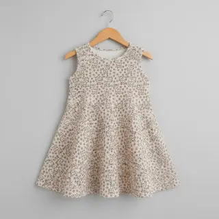 Catifea raiată STRETCH Little deer light sand