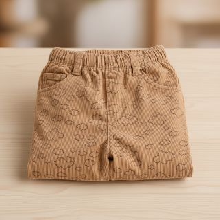 Catifea raiată STRETCH Little clouds sand