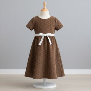 Catifea raiată STRETCH Little bunny taupe