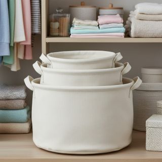 CANVAS STONEWASHED ecru