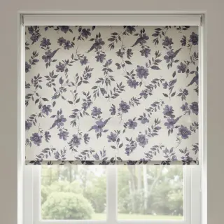 Țesătură decorativă Linenlook Night flowers digital print