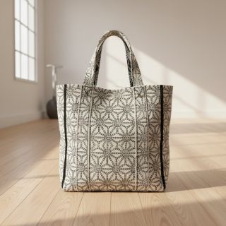 Țesătură decorativă jacquard Bong ecru