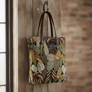 Țesătură decorativă jacquard Egypte noir