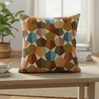 Țesătură decorativă jacquard Mustang multi