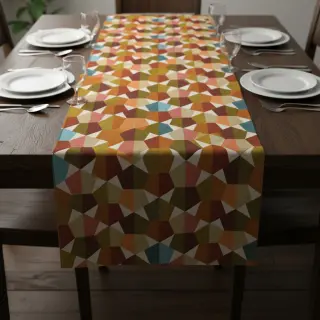 Țesătură decorativă jacquard Mustang multi