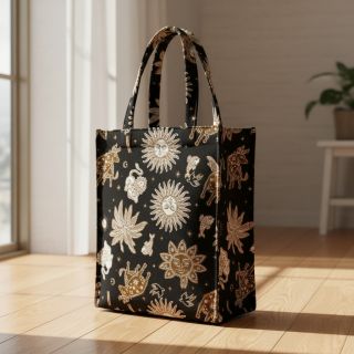 Țesătură decorativă jacquard Pygmalion noir