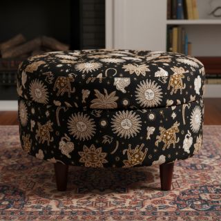 Țesătură decorativă jacquard Pygmalion noir