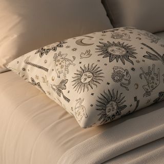 Țesătură decorativă jacquard Pygmalion ecru noir