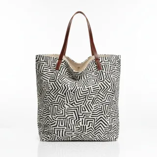 Țesătură decorativă jacquard Mesopotamie allover graphite