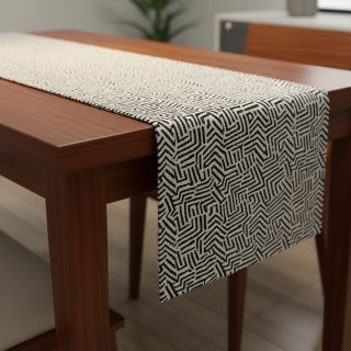 Țesătură decorativă jacquard Mesopotamie allover graphite