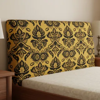 Țesătură decorativă jacquard Baccara gold