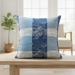 Țesătură decorativă FRENCH TABLE CLOTH JACQUARD Niwa allover indigo