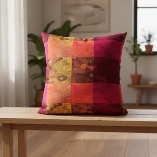 Țesătură decorativă FRENCH TABLE CLOTH JACQUARD Niwa allover harissa