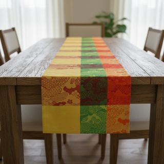 Țesătură decorativă FRENCH TABLE CLOTH JACQUARD Niwa allover summer