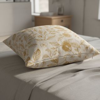 Țesătură decorativă RUSTIC VINTAGE PRINT Granata peanut