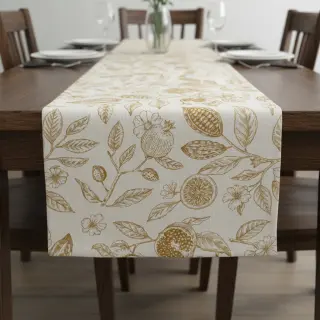 Țesătură decorativă RUSTIC VINTAGE PRINT Granata peanut