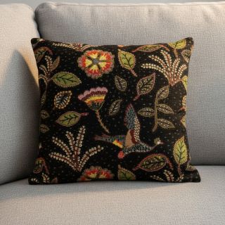 Țesătură decorativă GOBELIN PREMIUM Primal Birdscape Art design A