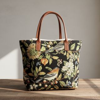 Țesătură decorativă GOBELIN PREMIUM Paradise Bird Flora