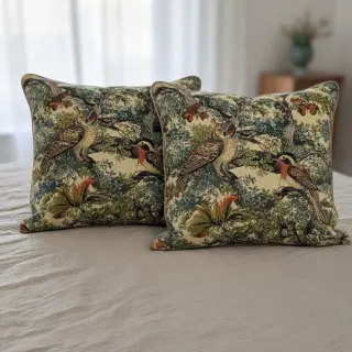 Țesătură decorativă GOBELIN PREMIUM Bird Heritage Forest