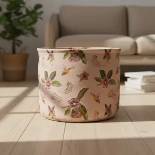 Țesătură decorativă Floral Kolibri Art digital print