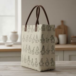 Țesătură decorativă Linenlook premium Tomte Jolly Line