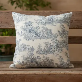 Țesătură decorativă Gabrielle marine