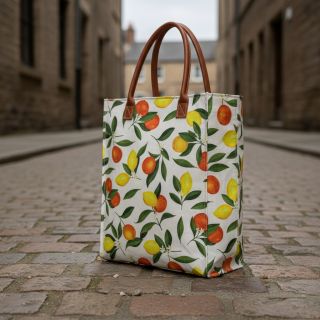 Țesătură decorativă teflonată Teflon Citrus Fruit